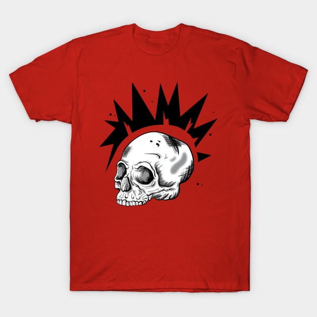 Rebel Head T-Shirt by Levys Artistry